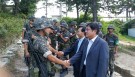 [2016. 8.17] 정천영 교학부총장, 부사관학군단 입영학생 위문방문